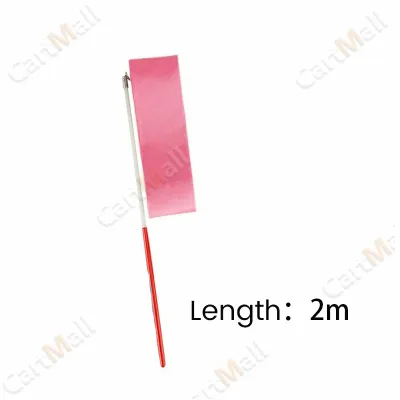 Colorful Dance Ribbon 2m/3.6m Art Gymnastic Gym Ribbons Ballet Streamer Twirling Rod Stick For Training