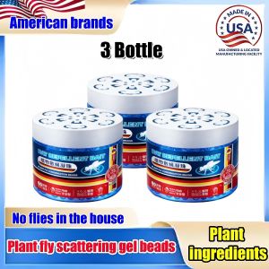 Fly Repellent Bait Plant‑based Fly Condensation Beads Indoor Outdoor Fly Trap Attractant Bait Fly Catcher Beads Safe Fly Condensation Beads