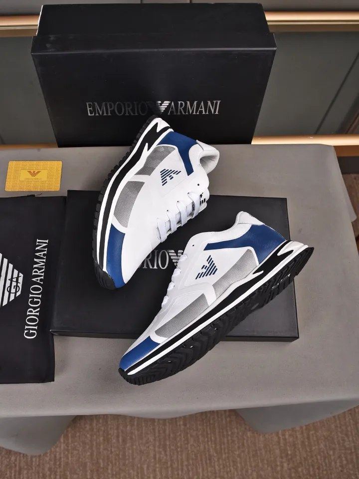 High-end Gift Box] Original ARMANI New Style Running Shoes for Men