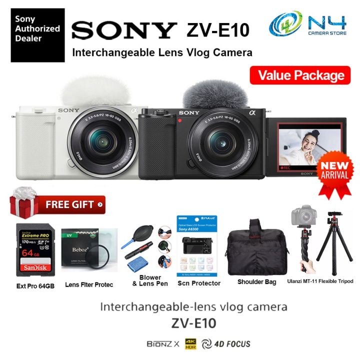 Sony ZV E10 interchangeable vlog camera & body kit ZVE10 zve10 (1