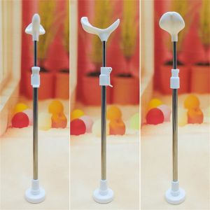 EAURA Giá đỡ đứng Búp bê đứng Co giãn Có thể điều chỉnh Giá trưng bày búp bê Phụ kiện búp bê 4 cỡ Giá đỡ Mô hình búp bê Đồ chơi grils