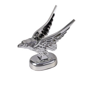 Car Eagle Emblem Ornament Decoration Engine Hood 3D Eagle Emblem Modification Badge Logos Exterior Decor Accessories