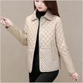 jaket bawah fesyen kolar berdiri jaket kapas kecil slim fit sesuai selesa nipis dan ringan. 
