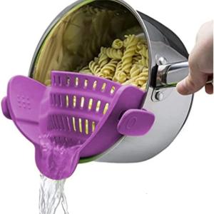 Silicone Drainer Rack Kitchen Sink Drying Mat for Dishes Utensils Cups | Space-Saving Easy Clean & Foldable Design (1 Piece)