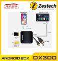 Android Box Ô Tô Zestech DX300 dành cho màn hình zin theo xe có hỗ trợ carplay/android auto .Tích hợp các tính năng của màn hình android TẶNG KÈM Phần mềm Vietmap S1 bản quyền SIM 4G - ngày 2GB miễn phí 1 tháng •Trợ lý tiếng Việt Kiki. 