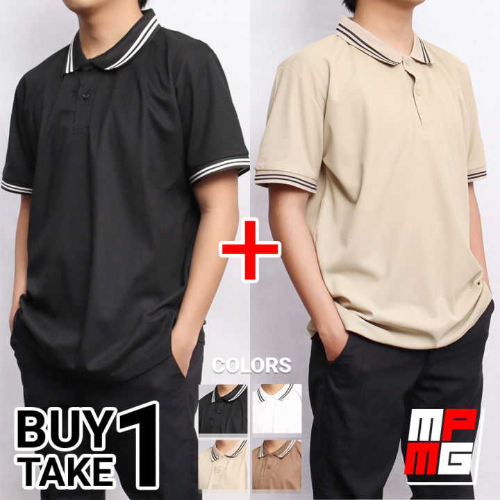 MPMG Buy Take Double Lining Polo Shirt Clothes Menswear Casual Top  Lingerie For Men And Women Lazada PH