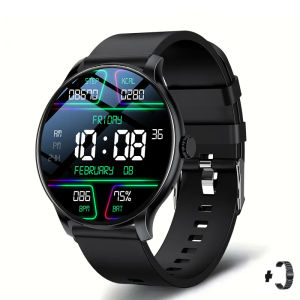 BUY1 Get 1 NEW 2025 Womens Watch Mens Watch Bluetooth Call Smart Watch Sports Watch Calculator Heart Rate Sleep Sleep Blood oxygen Watch Custom Wallpaper