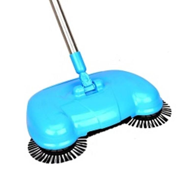 สินค้าแนะนำ ไม้กวาดอัจฉริยะ 360 องศา Hand Propelled Sweeper Blue ไม้ ...