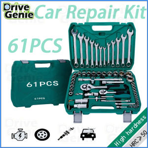 【COD】 61 PCS Tools Set for Car Motorcycle Bike Socket Wrench  Household Multifunctional Tools