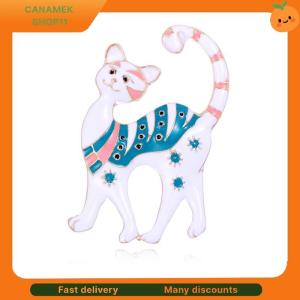 ❣️❣️❣️ Cute Cat Enamel Brooch Pin Chinese Abstract Animal Kitten Fashion Badge for Jacket Hat Bag Party Accessories