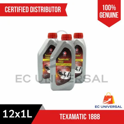 Caltex ATF Transmission Fluid Texamatic 1888 12L (12x1L) Liters Box | EC Universal Official Store