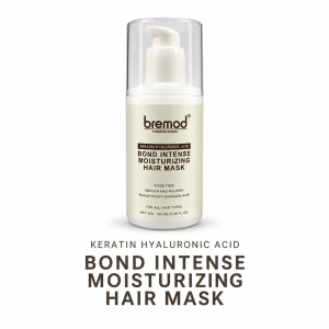 BREMOD Bond Intense Moisturizing Hair Mask 100ml | Deep Hydration & Hair Repair Treatment | For All Hair Types
