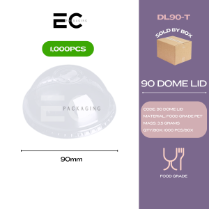 EC 1000PCS/BOX 90MM 360/400/500/700MLThick Transparent Pet UCup For Beverage