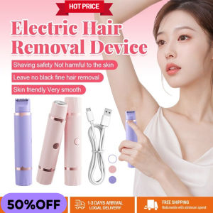 KONKA 2 in 1 Shaver Electric Shaver Men Women Dedicated Private Hair Removal Machine Trimmer Body Hair Epilator 双头剃毛器