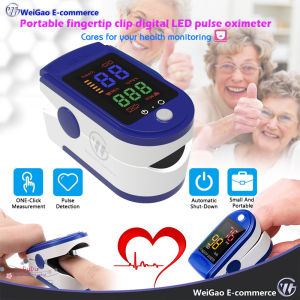 Portable High Quality Fingertip Clip Digital LED Pulse Oximeter

