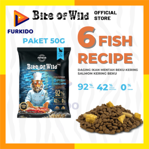 Bite of Wild F42 All Life Stages Cat Grain Free High Protein 50 Gr / Makanan Kering Kucing