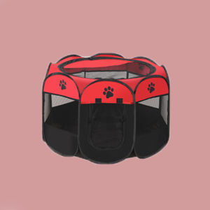 คอกสัตว์เลี้ยง พับได้ 8 เหลื่ยม ที่นอนสุนัขพกพา คอกสุนัขพกพา ที่นอนแมว คอกแมว คอกหมา กรงสัตว์เลี้ยง กรงแมว กันยุง กันน้ำ