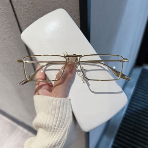Retro metal small-frame sunglasses for women with small faces UV protection can be fitted with prescription lenses trendy hip-hop sunglasses for men