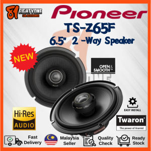 [81]100% Original Ready stock Original Pioneer TS-Z65F Z-Series - Hi-res Audio 6.5 INCH 2-Way Car Speaker Senang Pasang