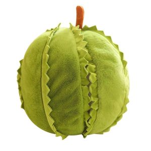 Creative Simulation Detachable Durian Fruit Shape Plush Toy Pillow Durian Decompression Toy Tearable Soft Doll Friends Festival Gifts