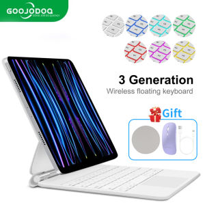 【Free Gift】Bao da máy tính bảng bàn phím không dây GOOJODOQ Vỏ pad thích hợp cho Air 4 Pro 11 2021 12.9 inch 11inch 10inch