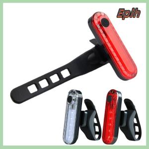 [Epih] Bike Tail Light Waterproof Riding Front Rear Light LED USB Rechargeable MTB Bike Headlight Cycling Tail Lamp Bicycle Lantern