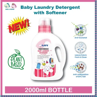 FIFFY Baby Laundry Detergent Plant Based (100ML or 2000ml)sabun baju baby