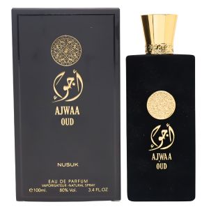 Ajwaa Oud Nusuk EDP 100ml For Men Bold Arabic Scent Perfume for Men
