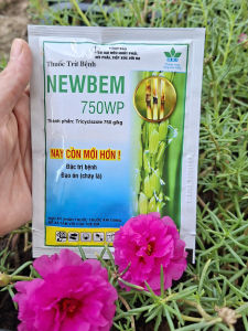 [TRUNG THIEN THINH] Trừ nấm bệnh dưỡng xanh lá đòng NewBem 750WP công ty HAI gói 25 gram