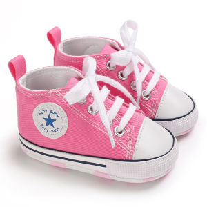 Pink Fashion Baby Shoes Non-slip Soft-soled Baptism Shoes For Girls Elegant Casual Flats For Babies First Walking Shoes For Newborn Girls Princess Shoes