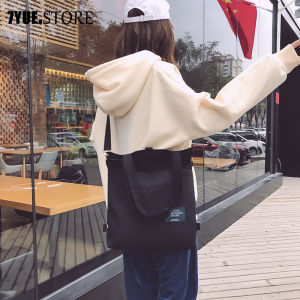 Túi Tote Đa Năng Túi Vải Đeo Chéo Một Vai Cho Nữ Ba Lô Văn Học Thời Trang