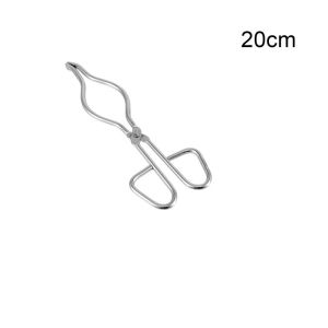 20/30/50cm Tang Krusibel Stainless Crucible Tongs Alat Penjepit Krusible