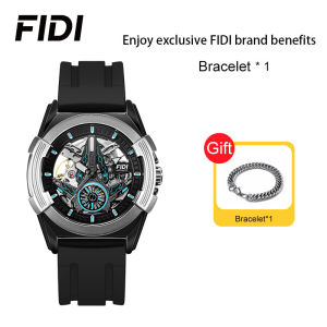 [เทรนด์2025] นาฬิกากลไกโครงกระดูกของผู้ชาย MIDI | อุปกรณ์เรืองแสงและเคสโปร่งใส | สายซิลิโคนแห่งอนาคต | โหมดคู่สำหรับธุรกิจและกลางแจ้ง | กันน้ำ30เมตร