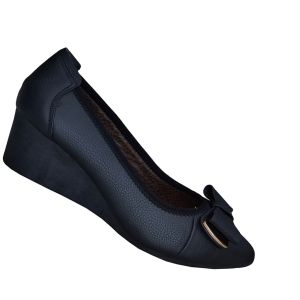 Giày Nữ Búp Bê Đế Xuồng SAMTA Da Bò Thật Thời Trang Cao 5cm GBB2030