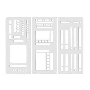 Permanent Plastic Framework Journal Templates With Tickbox Trackers Multiple Size Templates For Creative Note Organization