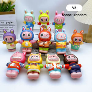 Baby Shine Squishy Anak Labubu Mainan Boneka Squishy Labubu Mainan Pencet Penghilang Stress