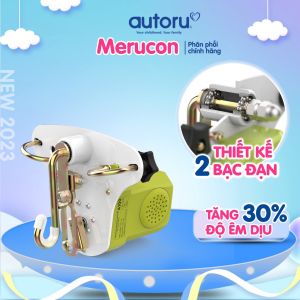 Máy đưa võng tự động Autoru mẫu mới 2024 sức đưa 100Kg ru bé ngủ ngon an toàn
