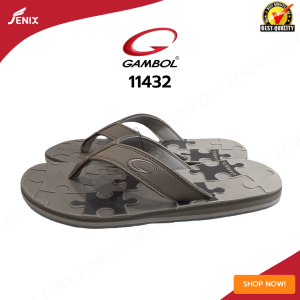 รองเท้าแตะหนีบ GAMBOL รุ่น  11432 ลายจิ๊กซอว์