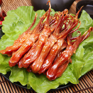 Wenzhou Duck Tongue – Braised in Soy Sauce Spicy & Savory 拍手牌鸭舌
