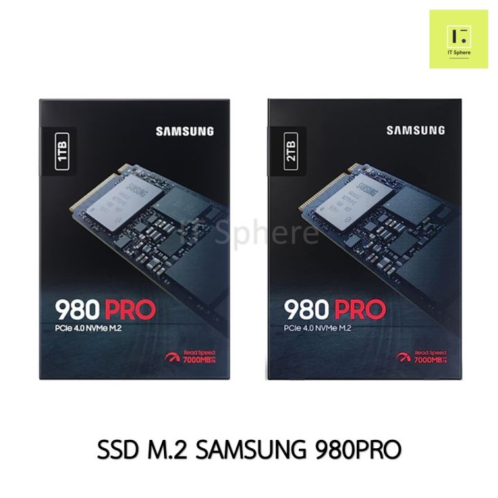 Ssd Samsung 980pro M2 1tb 2tb 500gb Gen4 Nvme Ssd M2 Samsung 980 Pro M2 Pcie ของใหม่ มือ1 6330