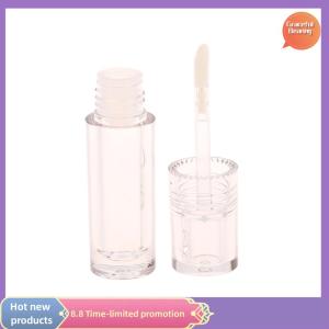 Graceful 3ml Bottled Round Transparent Empty Lipstick Tube DIY Lip Glaze Lip Gloss Container Frosting Lip Balm Tube Sample Container