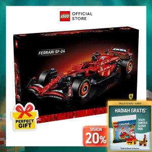 LEGO Technic 42207 Ferrari SF-24 F1 Car (1361 Pieces) Building Block Toys Bricks
