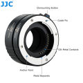 JJC 4/3 Automatic Focus Macro Extension Tube For Panasonic Lumix GH6 G9 G7 G85 G95 GX85 GX9 GX8 GX7 GH5 GH5S GH4 Camera. 