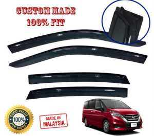 Nissan Serena Mpv C27 C26 C24 Nv200 Injection Window Door Visor