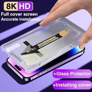 Easy Install HD Tempered Glass For Vivo Y19S Y27S Y28 Y36 Y17S Y18 Y22 Y55 Y75 V23E Y21S Y02S Y03 Y15S Y16 Y19 Y20 Y20S Y21 Y21S Y30 Y33S Y36 5G Y52S