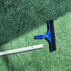 10 Inch Swimming Pool Brush Stainless Steel / Sikat Pembersih Kolam Renang / Algae Brush