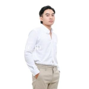 Kemeja Teracota Panjang Pria - Kemeja Bahan Pique Terbaru + Kemeja Kerja Kasual