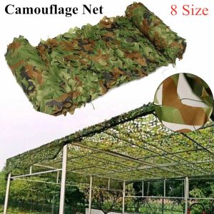 Military Camouflage Nets Woodland Army Camo Netting Camping Sun Outdoor Shelter Tent Shade Car Cover