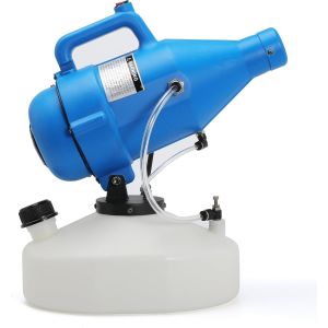 4.5L (1.2 Gallon) Electric ULV Portable Fogger Sprayer Machine Spraying Distance 30ft with 16.4ft Cord Atomizer Mist Cold Fogger for HomeHotelChurchSchoolLawn and Garden