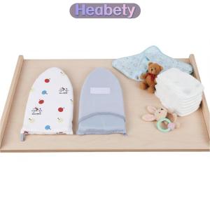 Heabety Có thể giặt ủi Hội Đồng Quản trị mini chống bỏng găng tay sắt Pad Bìa chịu nhiệt vết kháng bàn ủi cho cửa hàng quần áo